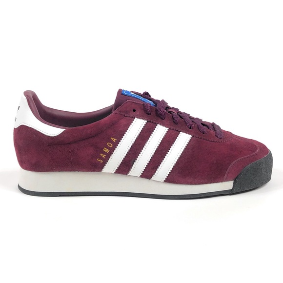 adidas samoa maroon